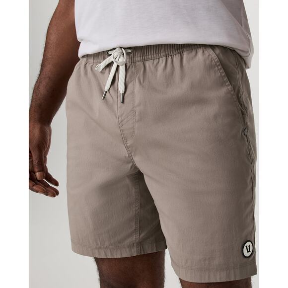 Vuori Kore Everyday Short Unlined Performance Wear Drawcord Brown Size Small - Picture 2 of 16